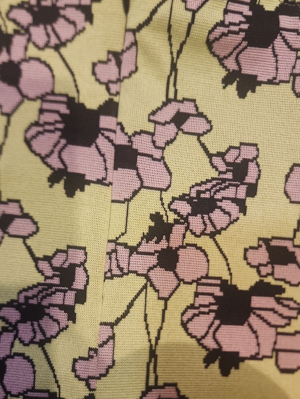 Zara Yellow Floral Mock-Neck Skirt And Top - Picture 9 of 10